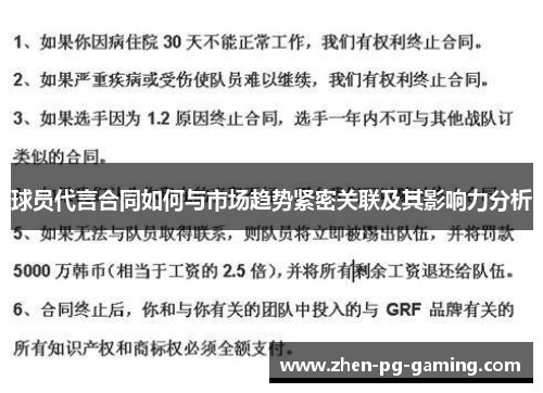 球员代言合同如何与市场趋势紧密关联及其影响力分析 球员代言合同如何与市场趋势紧密关联及其影响力分析