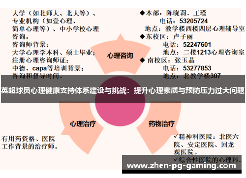 英超球员心理健康支持体系建设与挑战：提升心理素质与预防压力过大问题